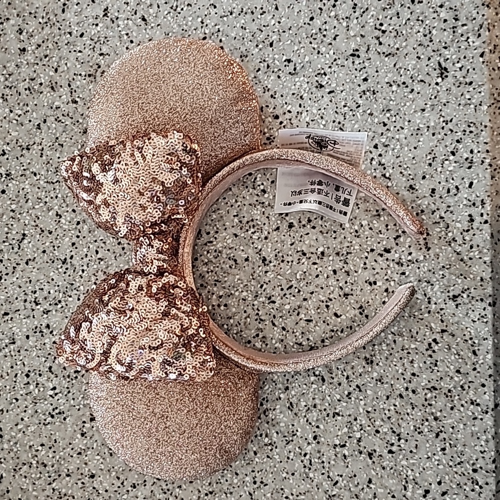Rose Gold Mickey Mouse Ears